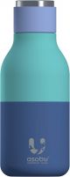 Пастелно синя двустенна термобутилка ASOBU “URBAN“ - 460 мл.