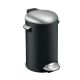 EKO Кош за отпадъци с педал  “BELLE DELUXE“- 20 литра - черен