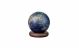 GINGKO Смарт лампа глобус “Atlas Globe“ -  тъмносиня/орех