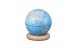 GINGKO Смарт лампа глобус “Atlas Globe“ -  светлосиня/бял ясен