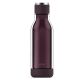 Tъмночервена двустенна бутилка ASOBU  “INNER PEACE“ - стъкло/тритан - 500 мл.