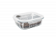 PEBBLY Правоъгълна стъклена кутия за храна - 2,250 л.