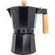 Nerthus Алуминиева индукционна кафеварка за 9 кафета - черна