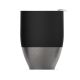 Двустенна термочаша ASOBU “IMPERIAL COFFEE“ - 300 мл. в цвят черен/инокс