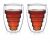Сет от 2 бр. двустенни стъклени чаши FAUBOURG “BISTRO“ - 250 мл.