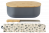 PEBBLY Кутия за хляб с дъска, нож и торбичка за хляб - тъмносива