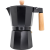 Nerthus Алуминиева индукционна кафеварка за 9 кафета - черна