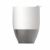 Двустенна термочаша ASOBU “IMPERIAL COFFEE“ - 300 мл. в цвят бял/инокс