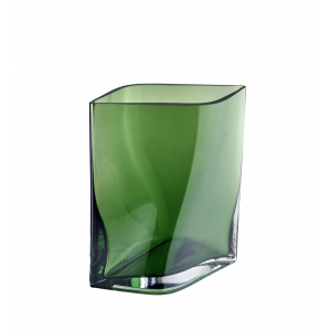 BLOMUS Стъклена ваза DUASIS, размер S - цвят зелен (Agave Green)