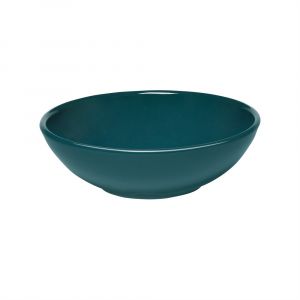Синьо-зелена малка керамична купа за салата EMILE HENRY 