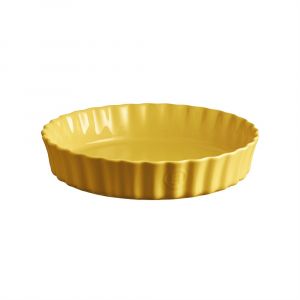 Жълта керамична форма за тарт Ø 28 см. EMILE HENRY 