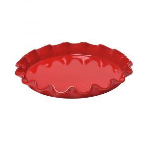 Червена керамична форма за тарт EMILE HENRY 