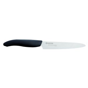 KYOCERA Керамичен нож за домати - бяло острие/черна дръжка - 12,5 см.