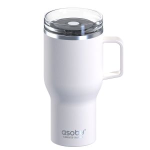 ASOBU Термо чаша с вакуумна изолация “360 MUG“ - 840 мл. - цвят бял